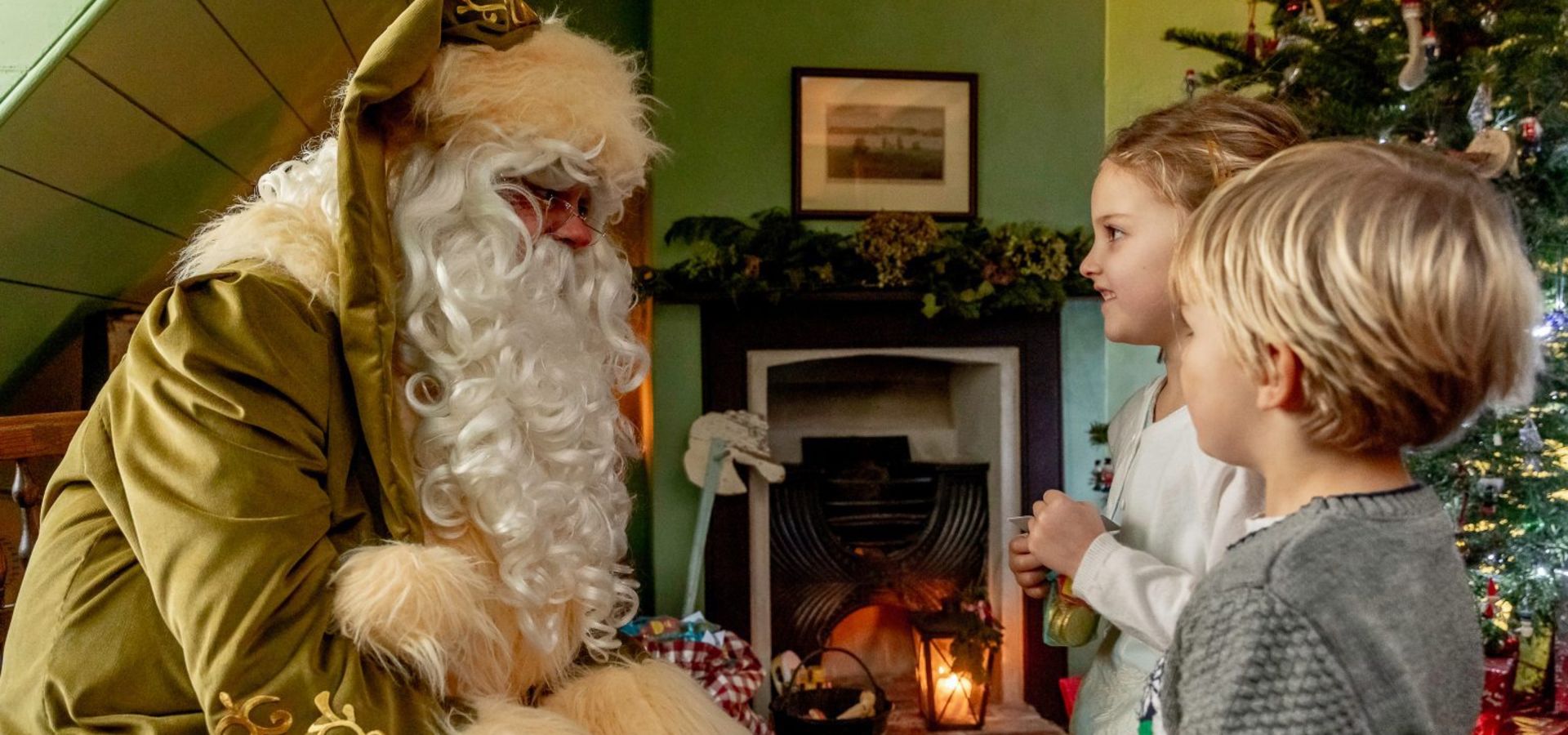 Father Christmas at 16 New Street Event Visit Jersey